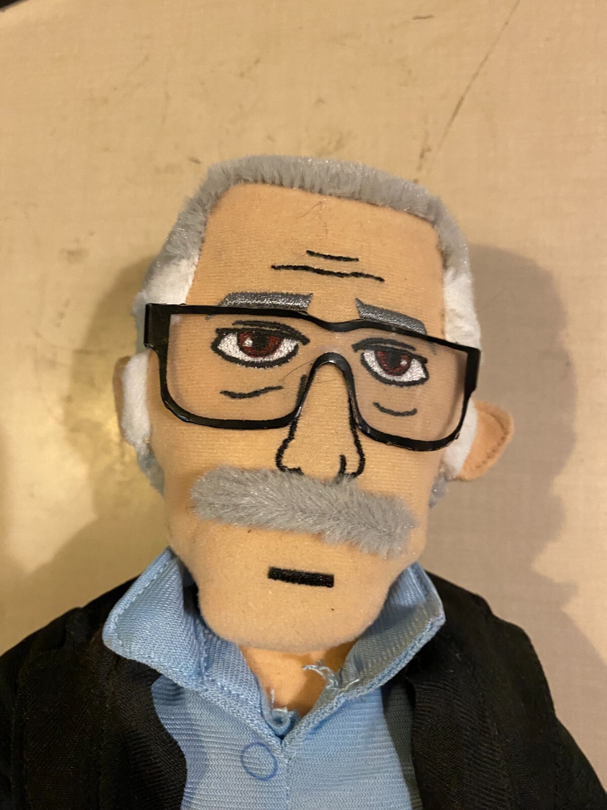 Stan Lee Talking Plush Doll 16.5&Prime; Mighty 7/Factory Comic Con EXCLUSIVE TESTED