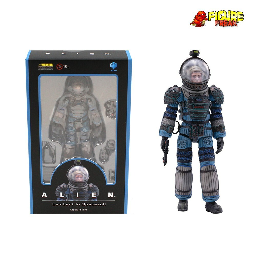 Hiya Toys Alien 1979 Movie Lambert in Spacesuit 4.5&Prime; Action Figure 1:18 Scale