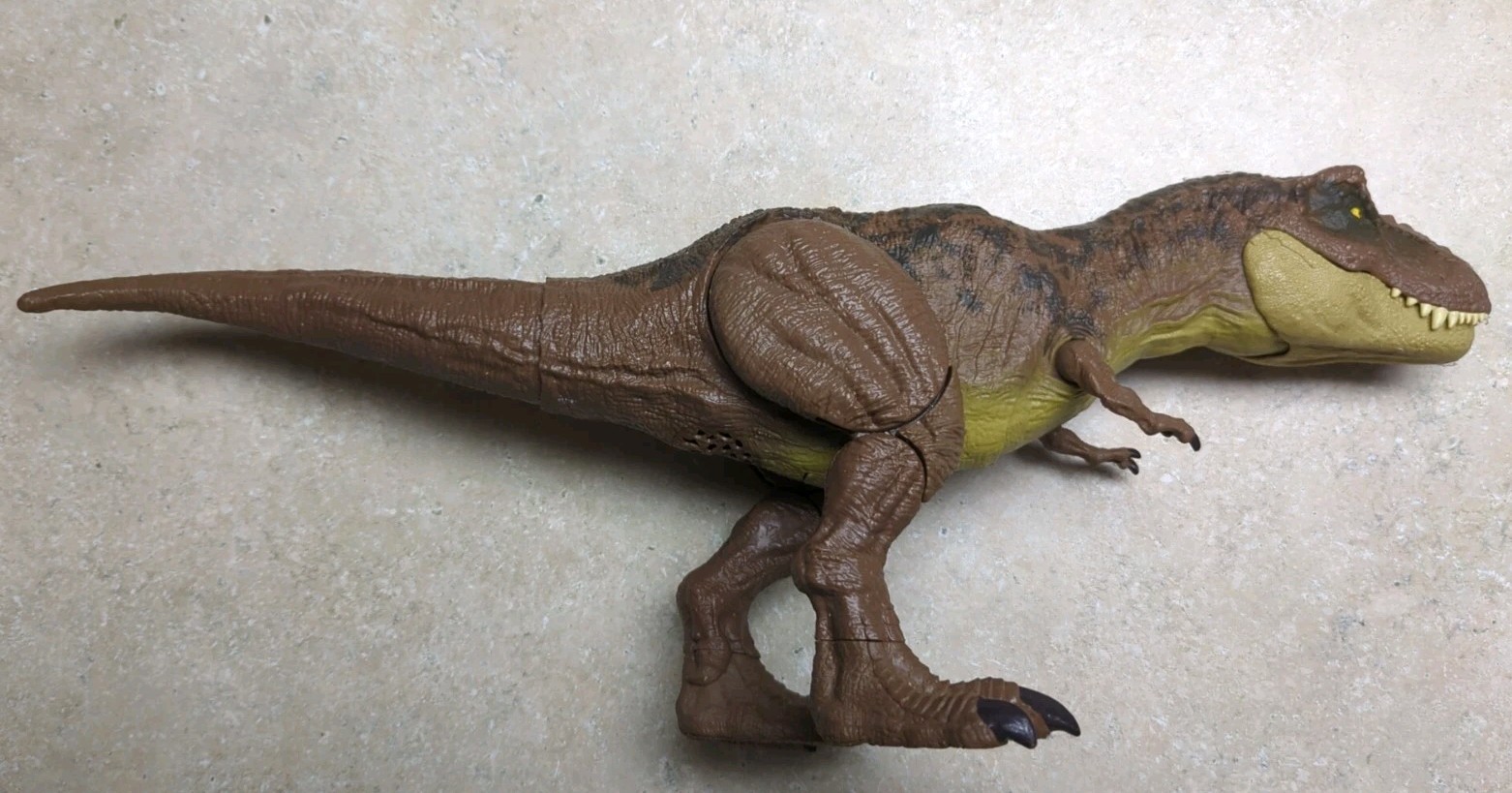 Mattel Jurassic Park Tyrannosaurus Rex 24 in Action Figure T Rex Dinosaur Used