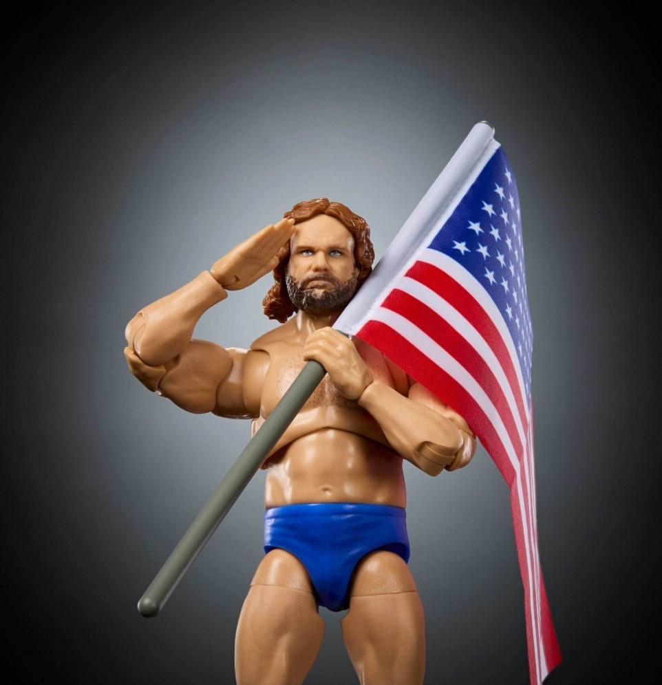 WWE Ultimate Edition Legends Hacksaw Jim Duggan Wrestling Action Figure PRESALE