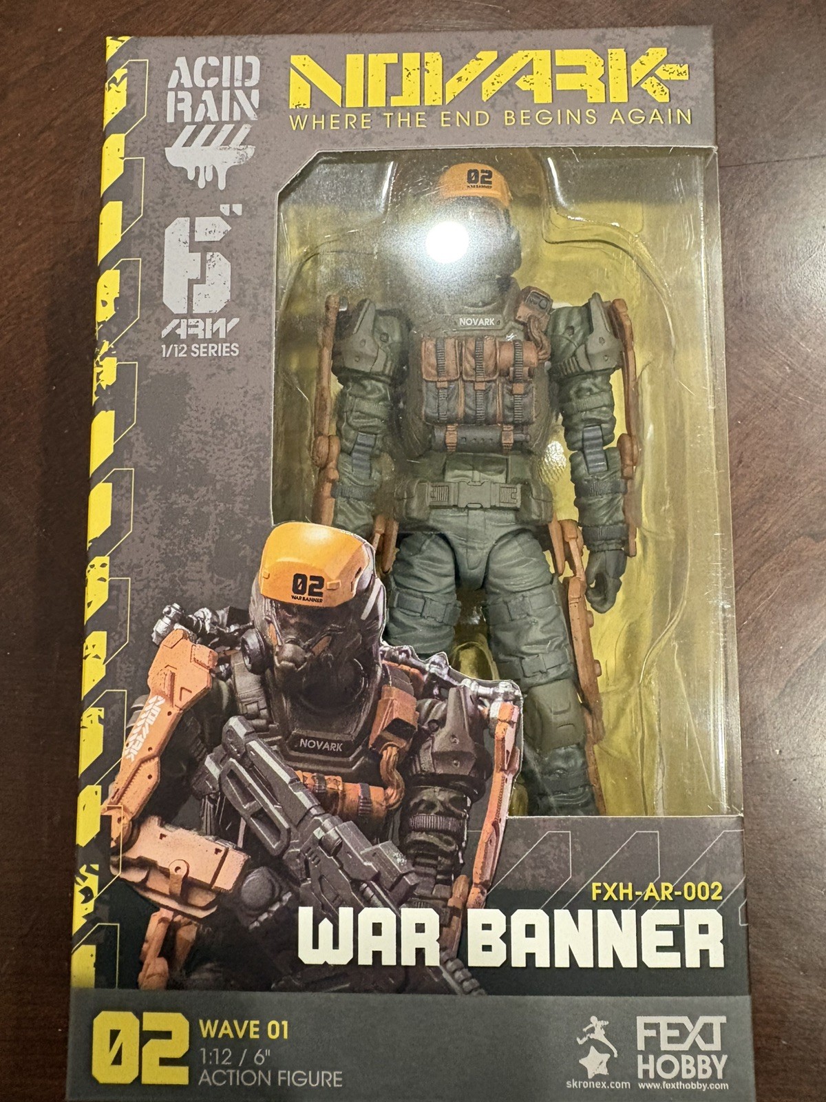 Acid Rain World: Novark War Banner FXH-AR-002 1/12 Scale