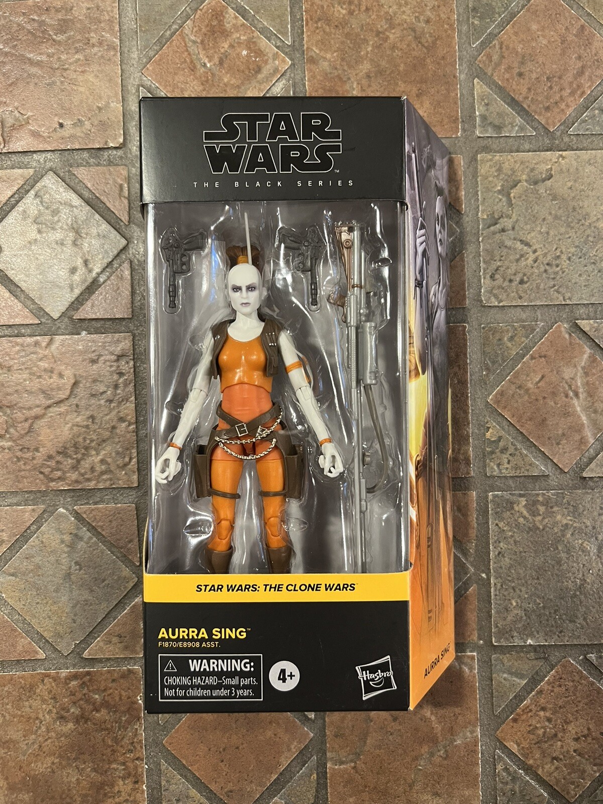 Star Wars Black Series AURRA SING Figure Clone Wars 08 Prequel Phantom Menace