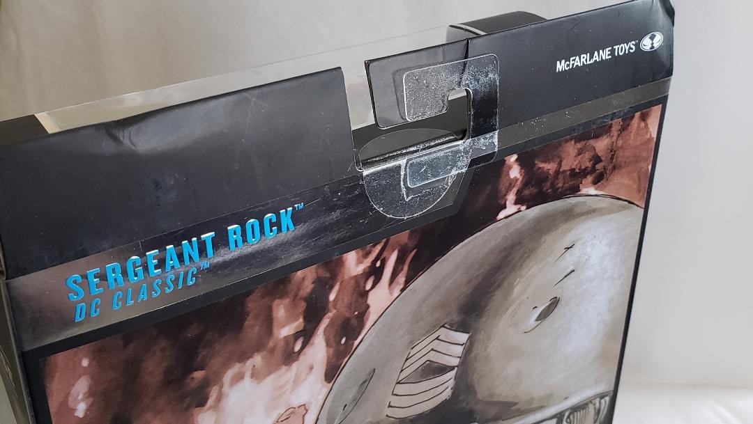 McFarlane DC Multiverse Collector – Edition Sergeant Rock Classic **DMG**