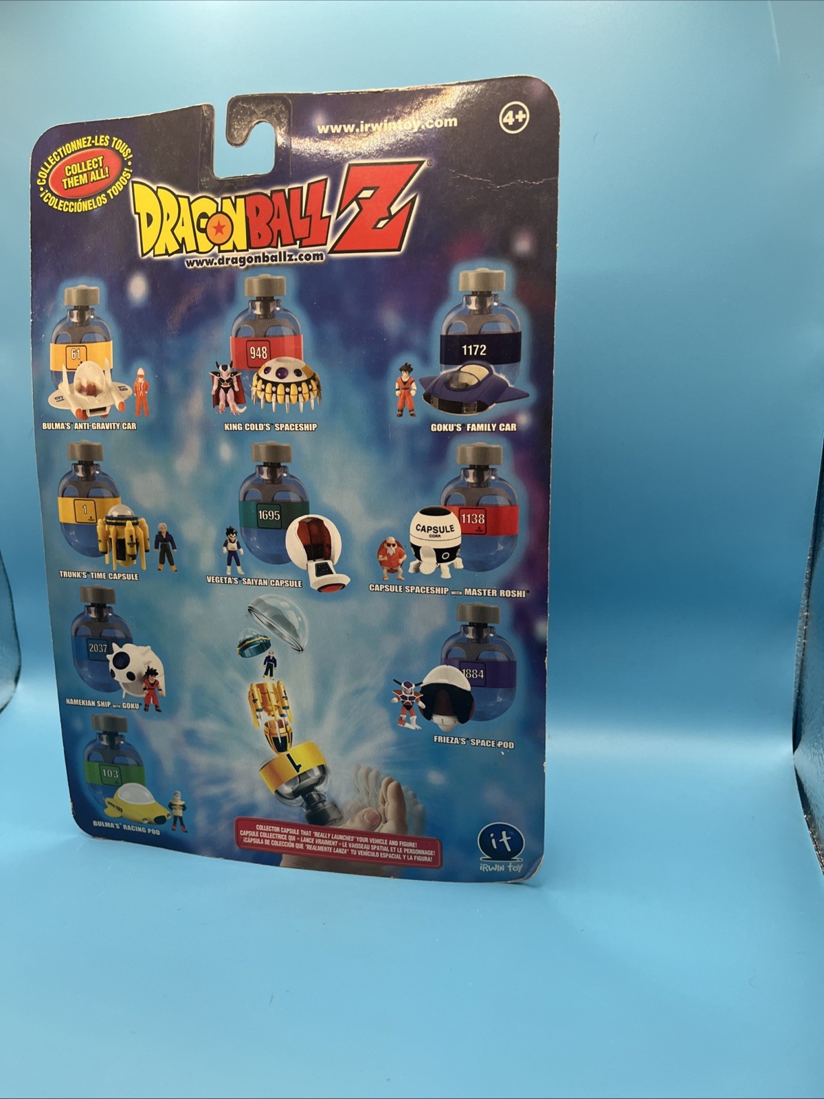 Dragonball Z King Cold`s Spaceship Space Shuttle Die Cast *RARE* Funimation