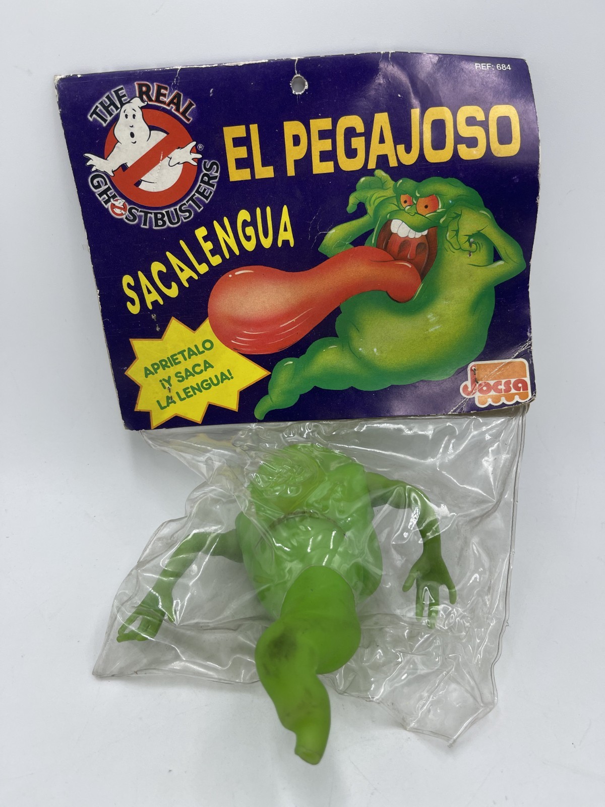 Slimer Green Ghost Ghostbusters Jocsa Argentine Vintage Cazafantasmas Not Kenner