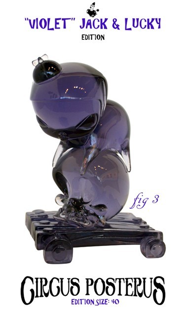 Kathie Olivas & Brandt Peters « Violet » Jack & Lucky Edition Signed