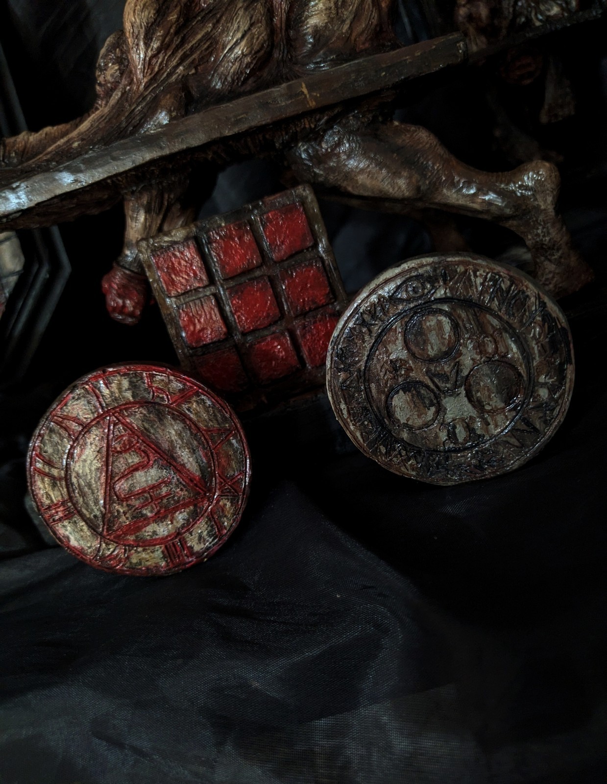 Silent Hill Little Save PointFigure, Escultura Estatua Handmade Kit Resin.