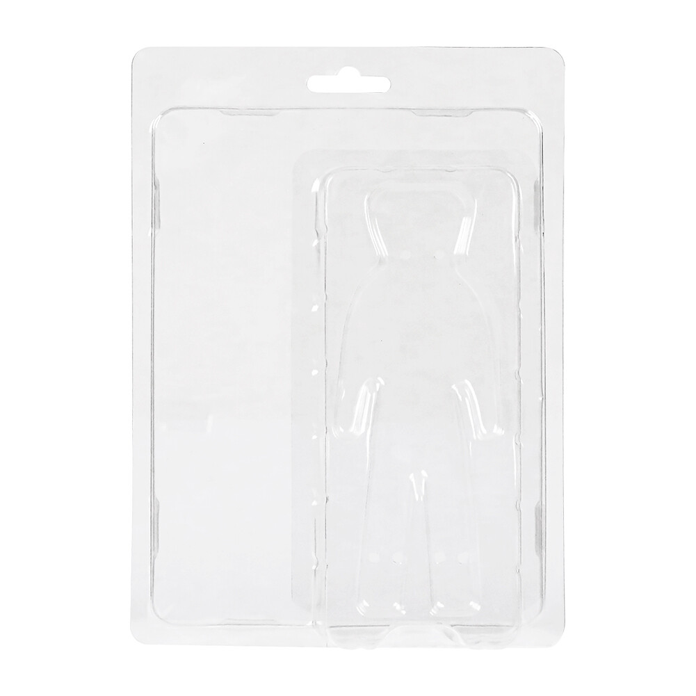 Plastic Resealable Clamshell Blister Pack for Custom 6 Inch Action Figures