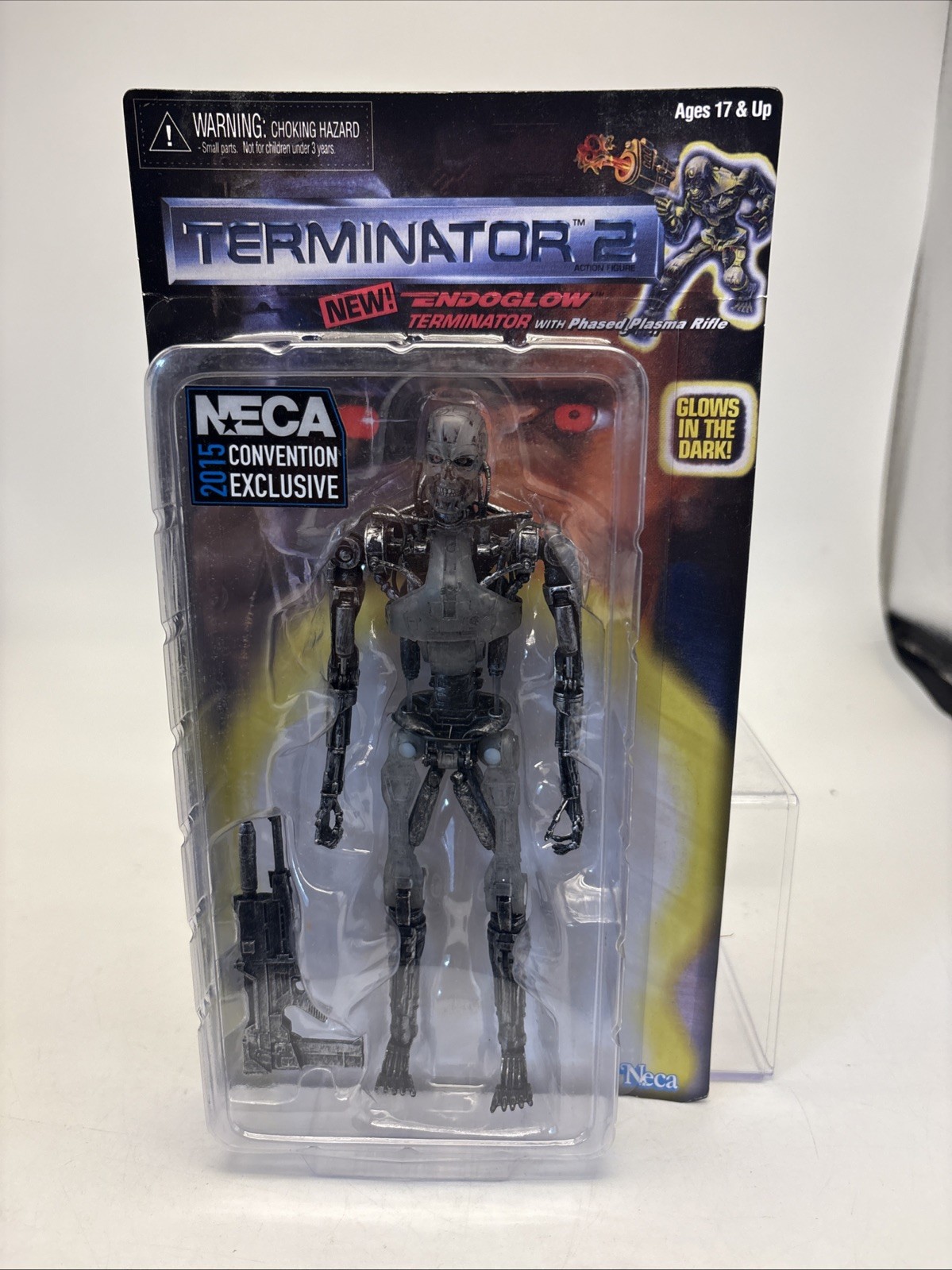 NECA Terminator 2 Endoglow Terminator 2015 Neca Exclusive Glow In The Dark #B