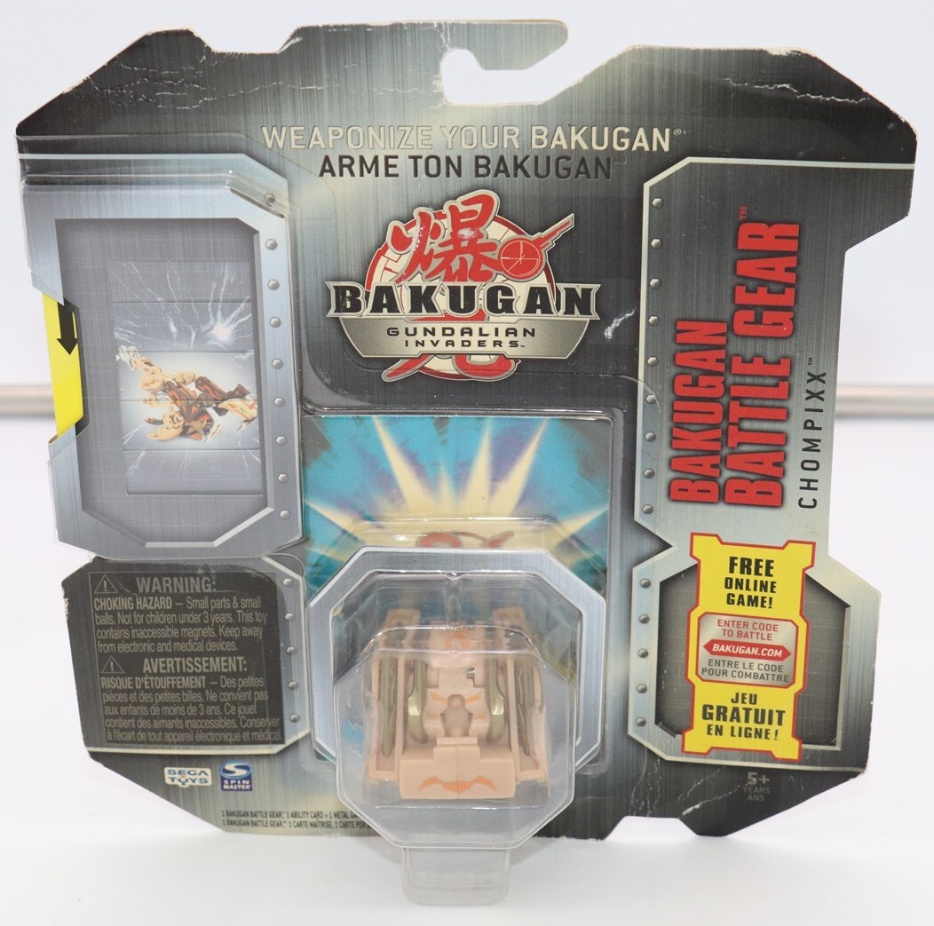 Spin Masters Bakugan Gundalian Invaders CHOMPIXX – NEW –