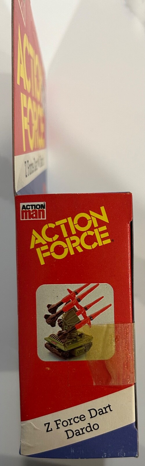 1983 PALITOY HASBRO ACTION FORCE ACTION MA *DART* DARDO MISSILE LAUNCHER MIB