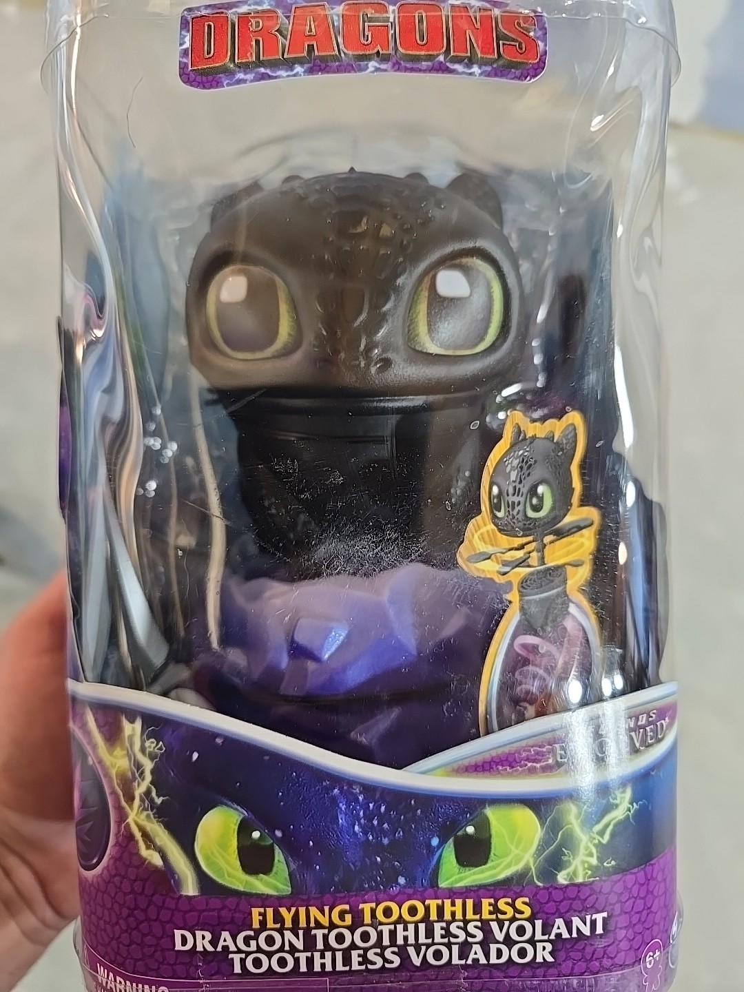 Dream Works Dragons Flying Toothless Dragon Volant Toothless Volador