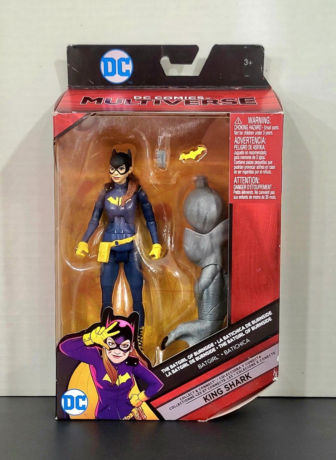 Mattel DC Multiverse King Shark Series The Batgirl of Burnside