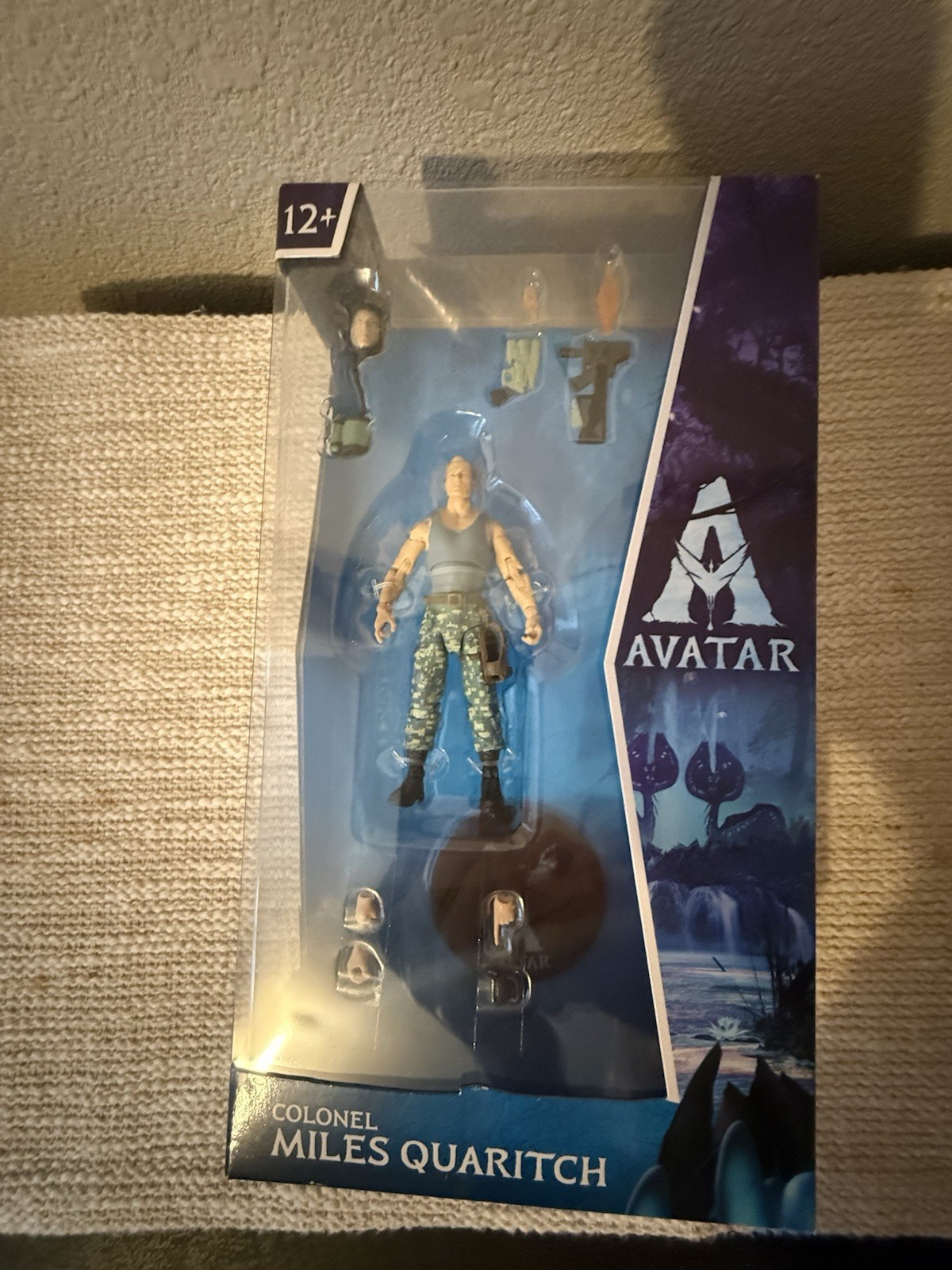 Avatar Colonel Miles Quaritch Action Figure 2022 Mcfarlane New Sealed