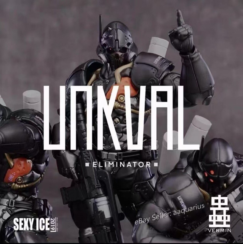 SEXYICE2019 Vermin Unkval Eliminator 3pc 1/12 w/ Drone Head