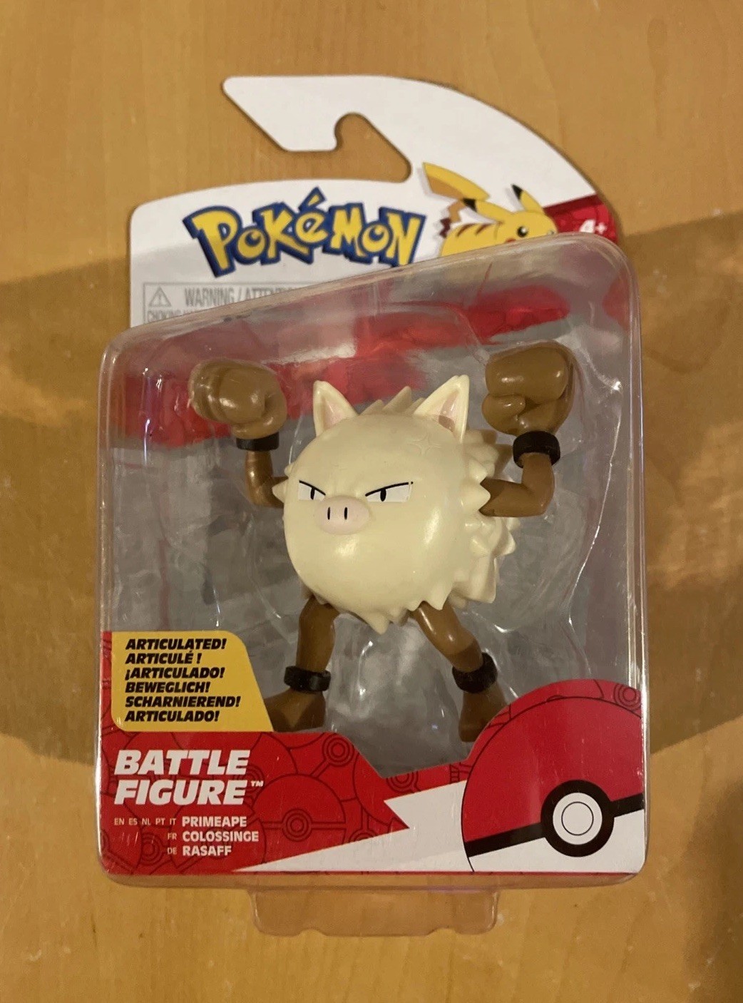 Pokémon Battle Figures Wave 17 Complete; Primeape, Butterfree, Eevee, & Others