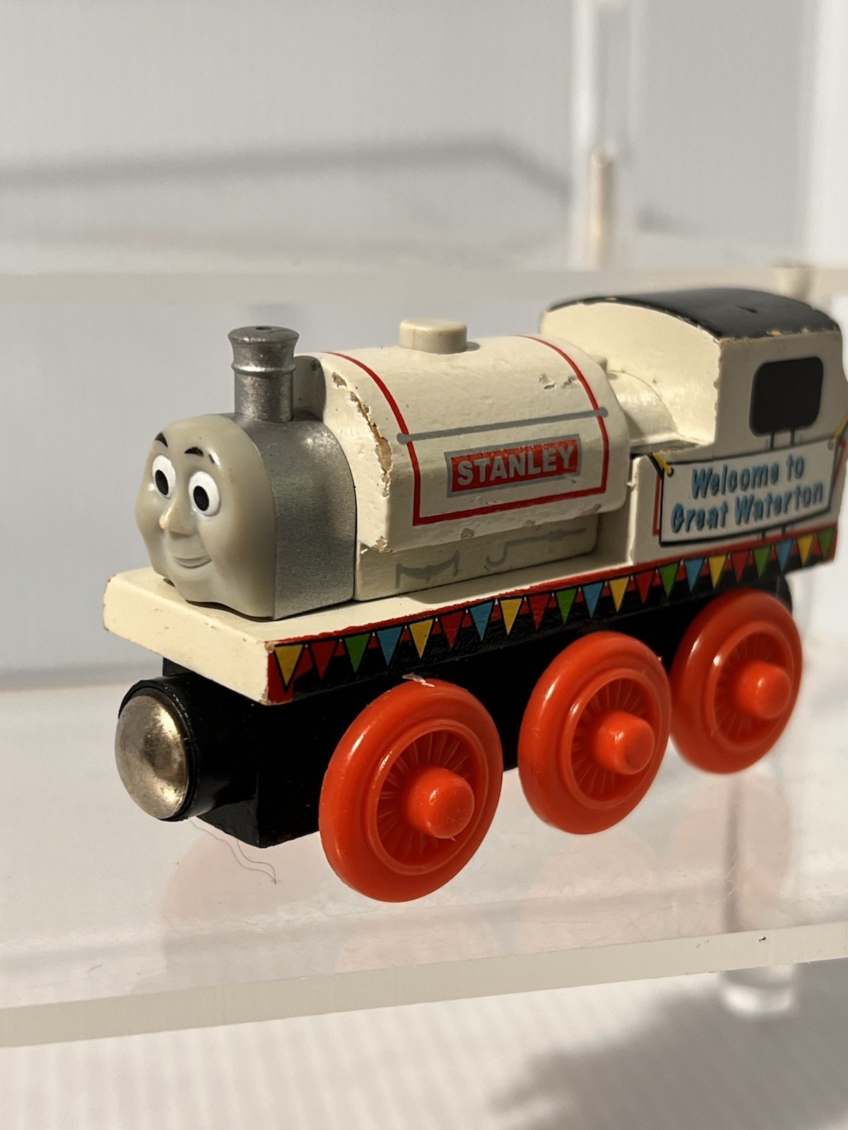 Thomas & Friends Wooden Railway Train Toy Tank Engine – Sodor Day Stanley Rare