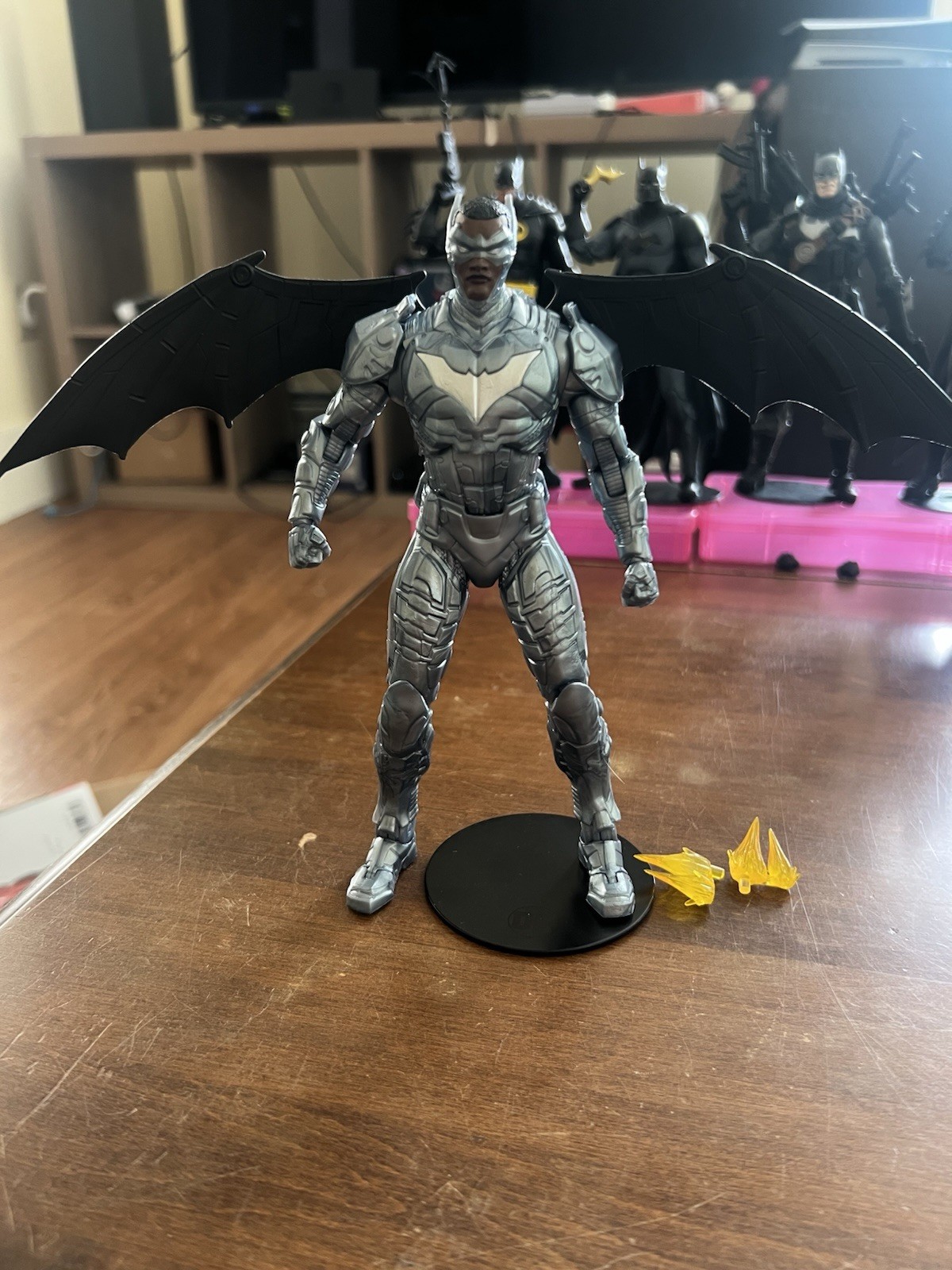 McFarlane Lot Batman Knightfall Grim Knight Batman Noel Platinum Batwing Robin