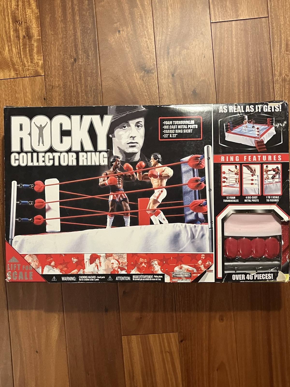 RARE Rocky Balboa Collector Ring. 1:1 Official Scale. Never Opened!