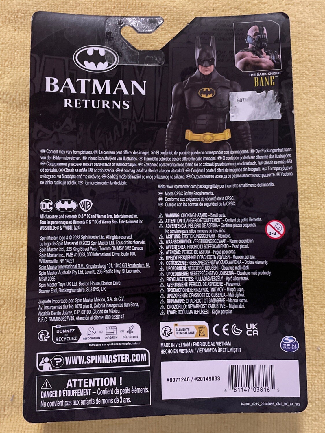DC 85 YEARS BATMAN « BATMAN RETURNS » 4in Action Figure 2024 SPIN MASTER