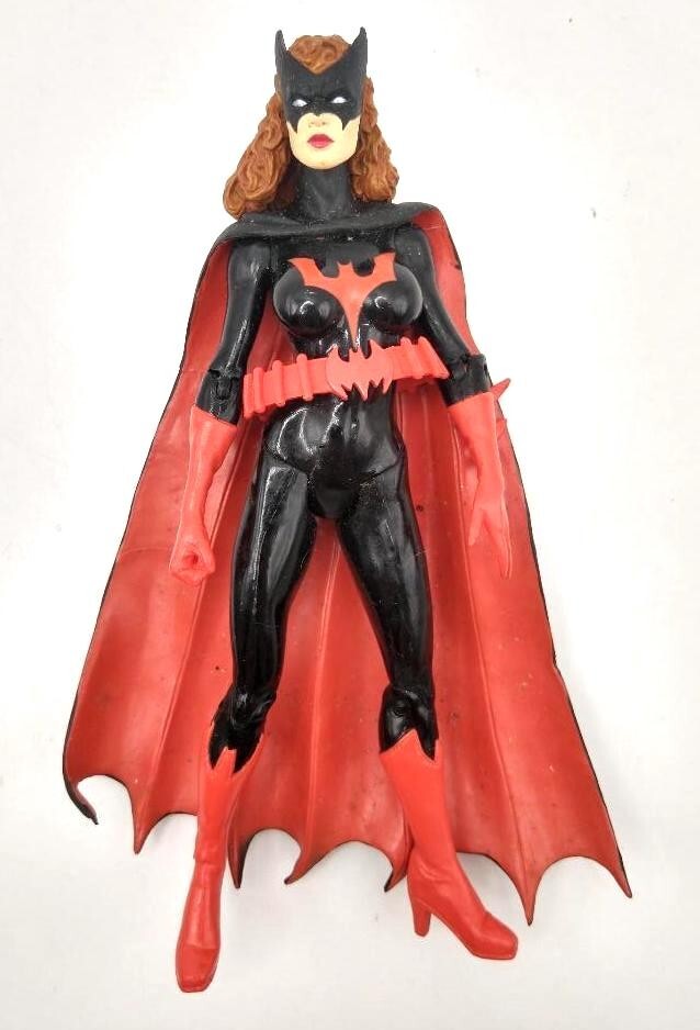 DC Direct 52 Series 1 Batwoman 6-1/2&Prime; Action Figure Kate Kane Comic Heroes NICE!
