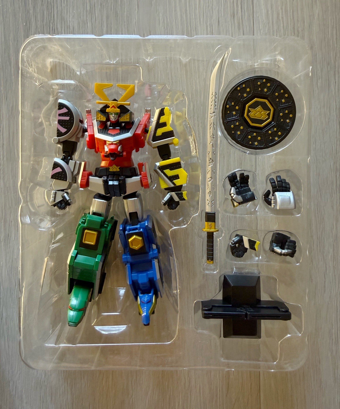 Super Chogokin Samurai Sentai Shinkenger Shinken Oh Action Figure