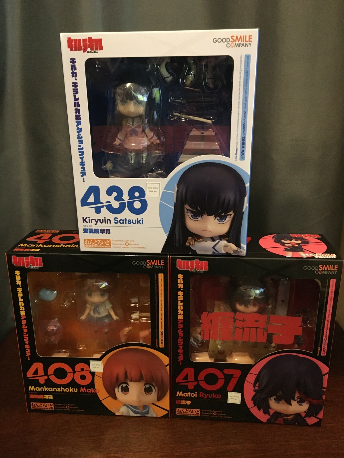 Kill la Kill Nendoroid Collection 407 408 438 Mako Ryuko Satsuki