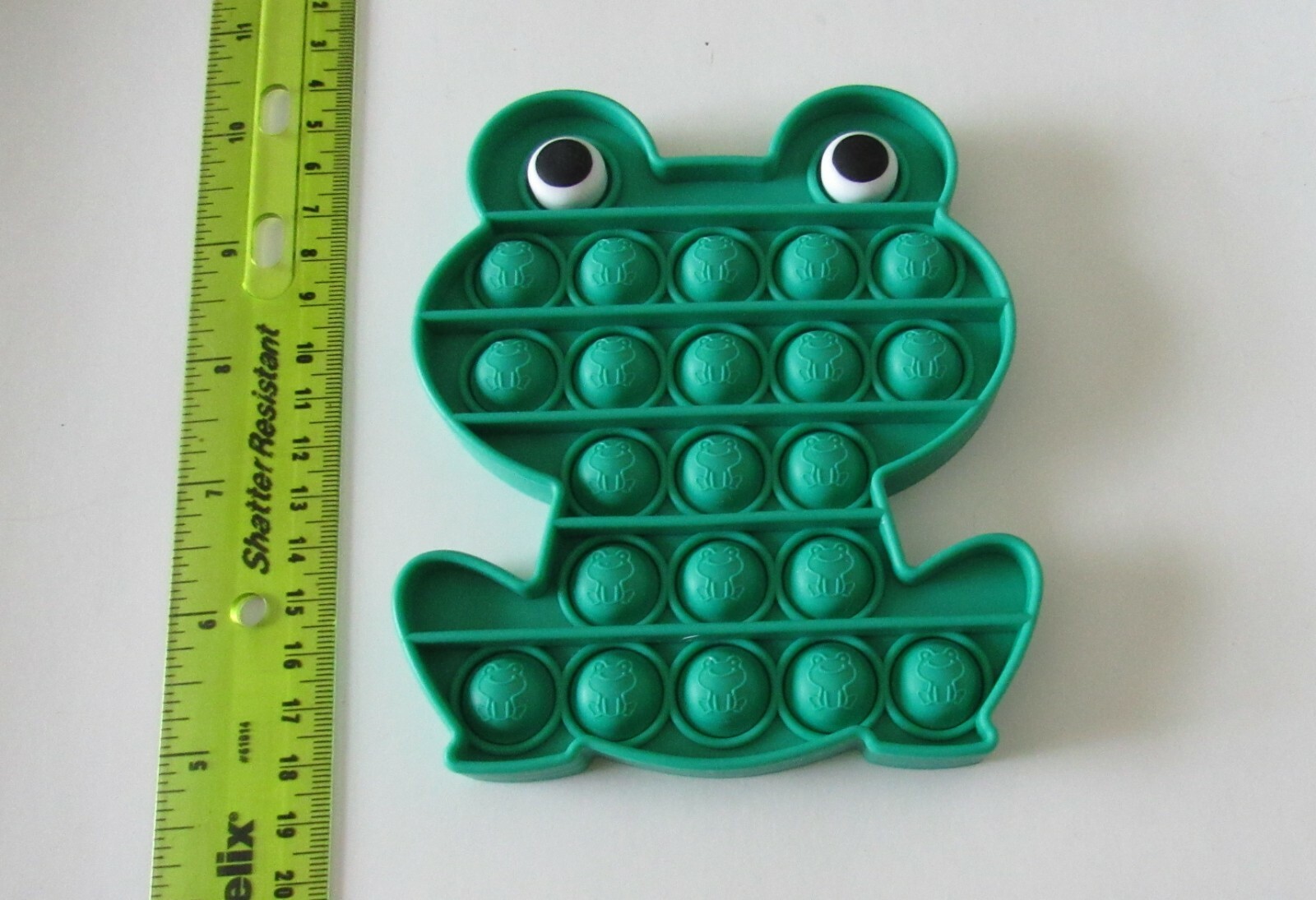 FROG (GRN) Popoit Figet Stress Reliever / Game Adults and Kids of ALL Ages USA