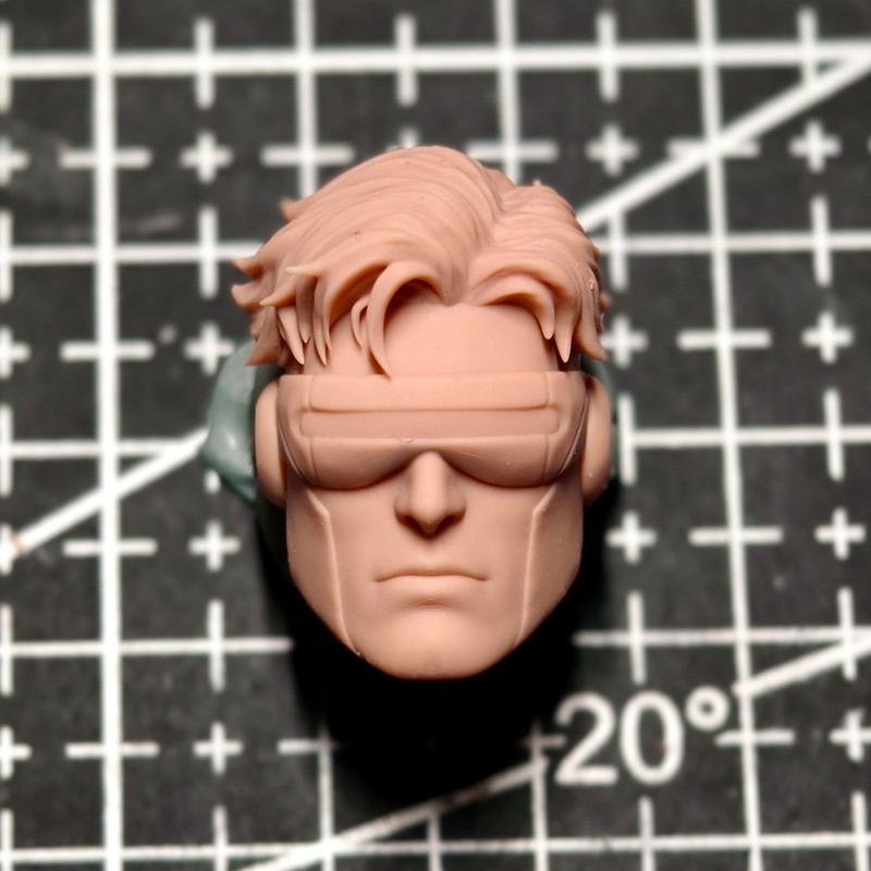 1/12 1/10 1/18 Scale The Cyclops Man Head Sculpt Unpainted Fit 6&Prime; ML SHF Neca