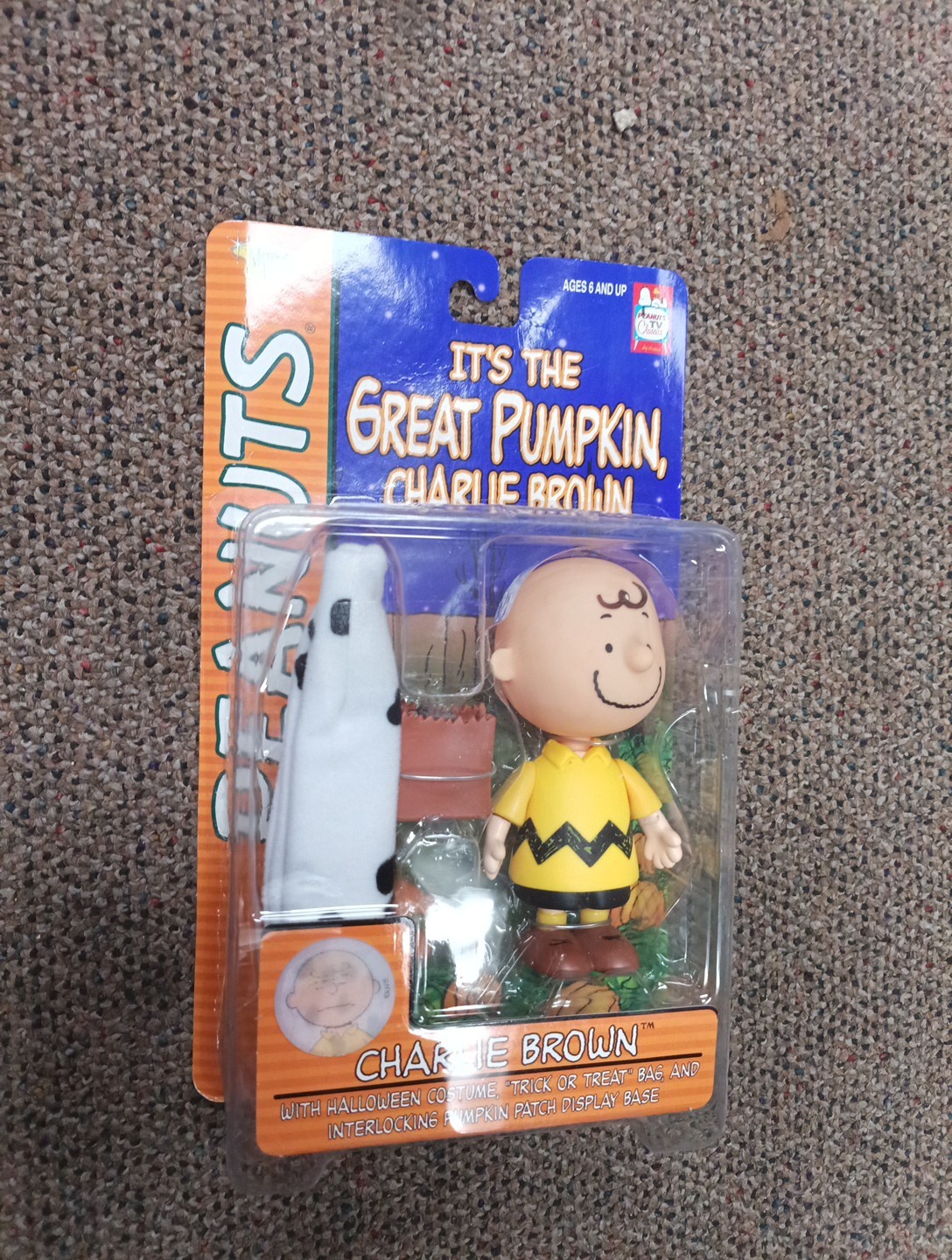 Peanuts The Great Pumpkin Charlie Brown Action Figure