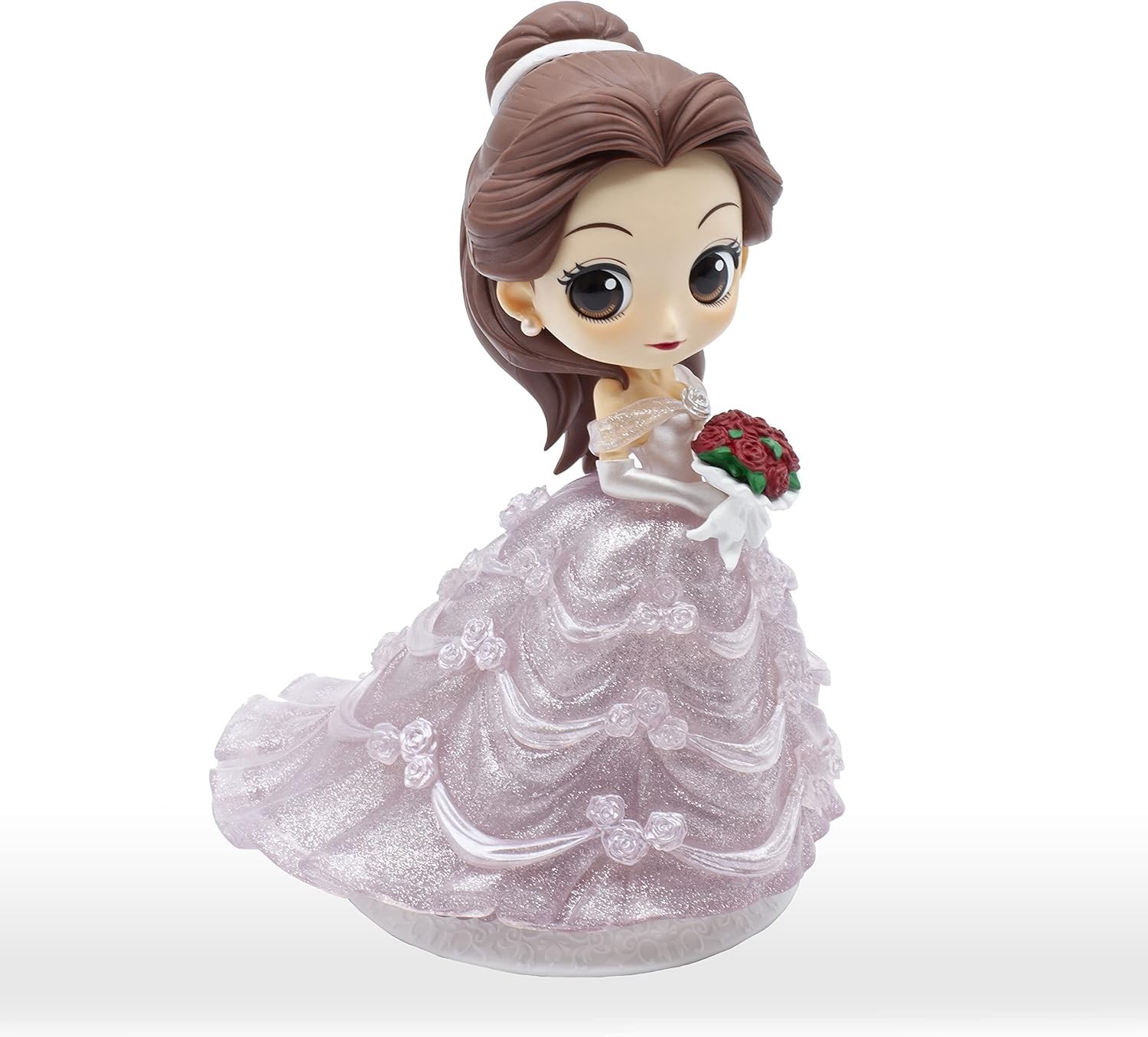 Disney 17987 Char Dreamy Glitter Collection Q-POSKET Belle FIG