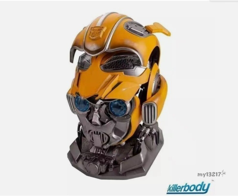 Killerbody Transforms Bumblebee 1:1 Electronic Remote & Voice Controlled Helmet