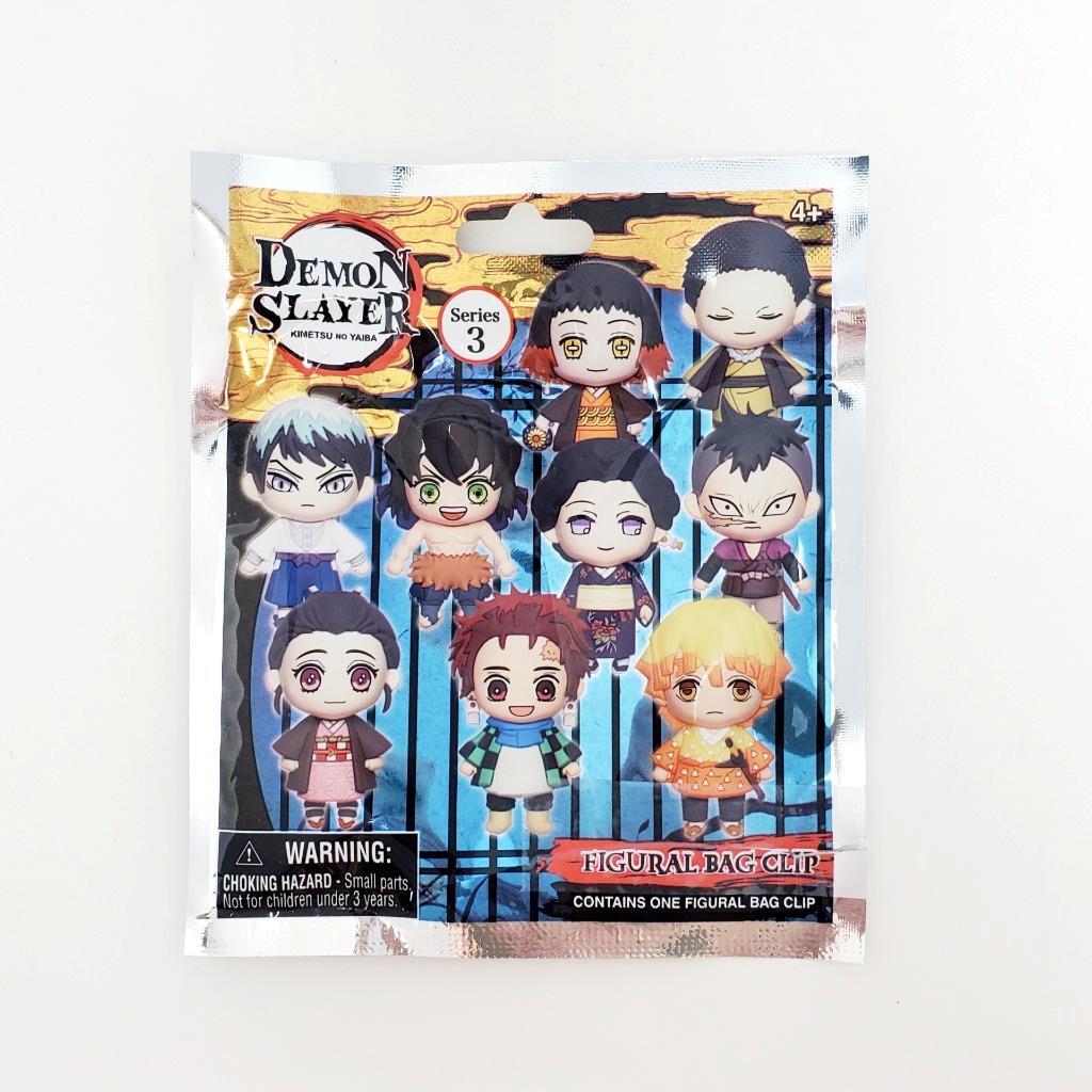 Demon Slayer Kimetsu No Yaiba Series 3 Figural Bag Clip – YOU CHOOSE!