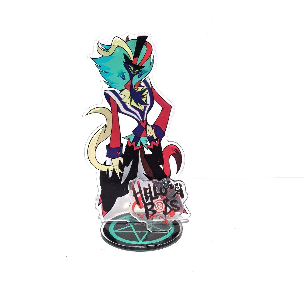 15CM Blitzo Stolas Helluva Boss Character Acrylic Stand Figure Collection