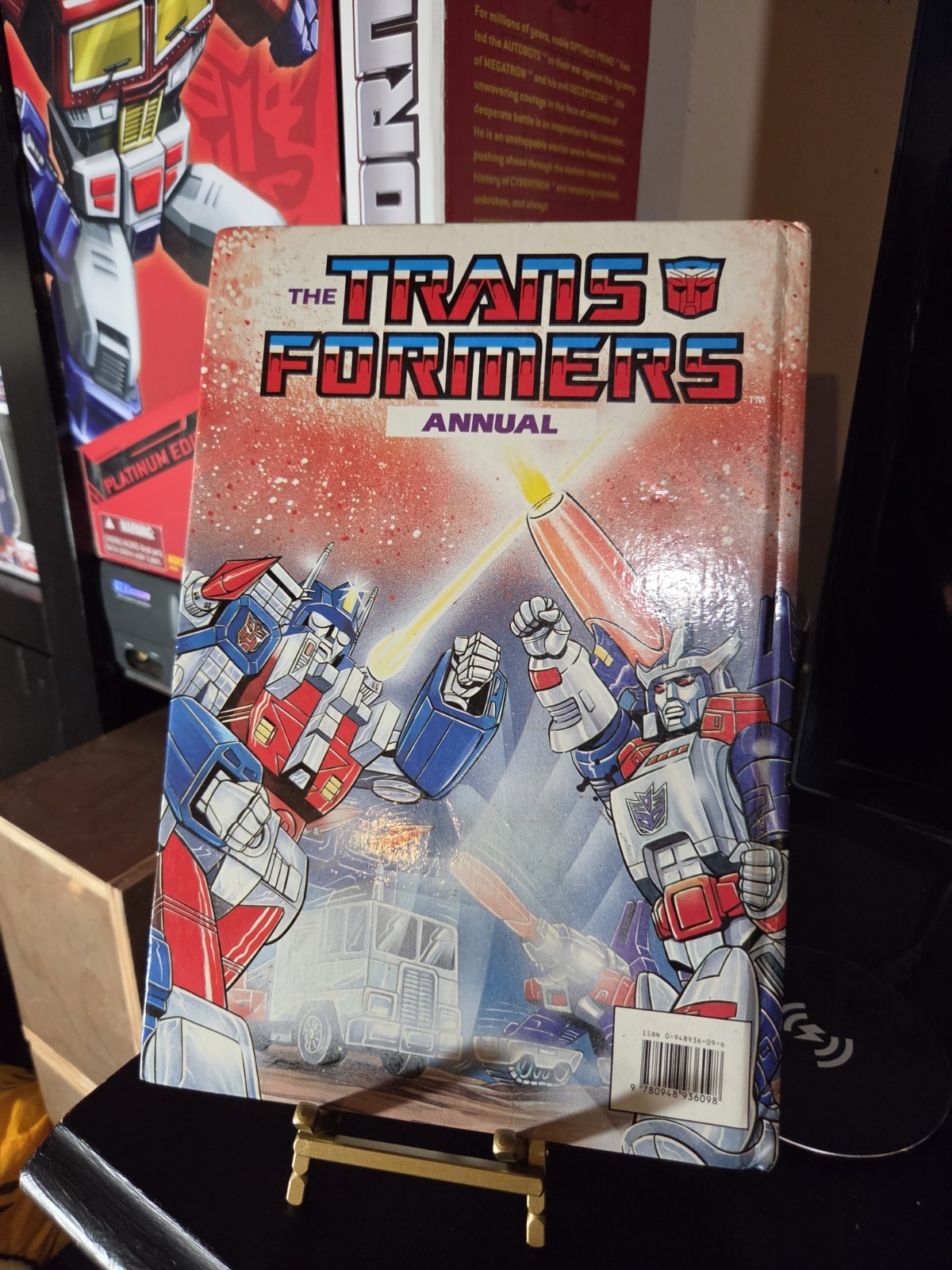 HARDBACK Transformers 1987 ANNUAL Marvel Comics hard cover UK