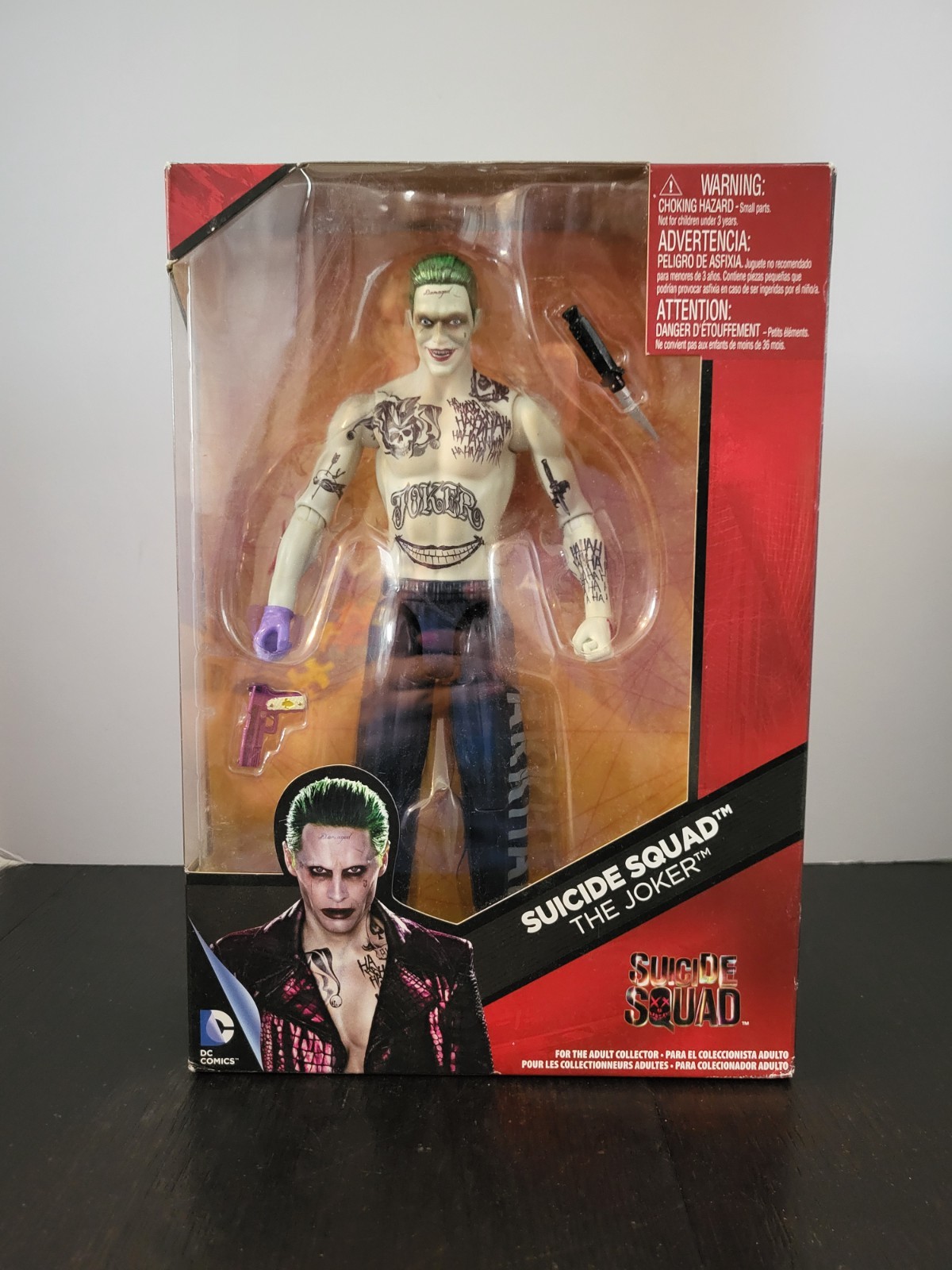 The Joker Suicide Squad 12&Prime; DC COMICS Mattel Multiverse MIB NEW