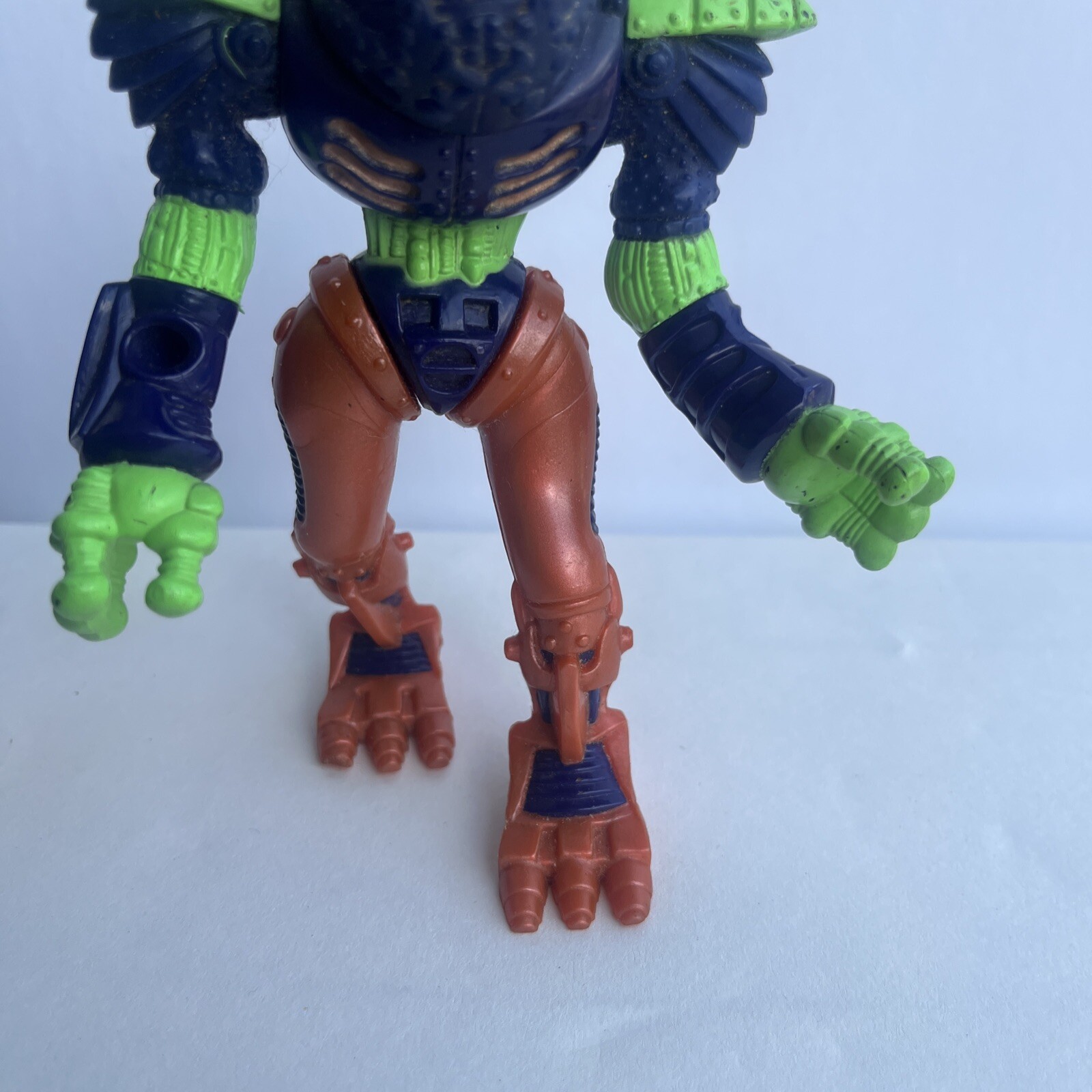 Bucky O&rsquo;Hare The Toad Wars TOADBORG 5&Prime; Action Figure w Weapon 1990 Loose Toy