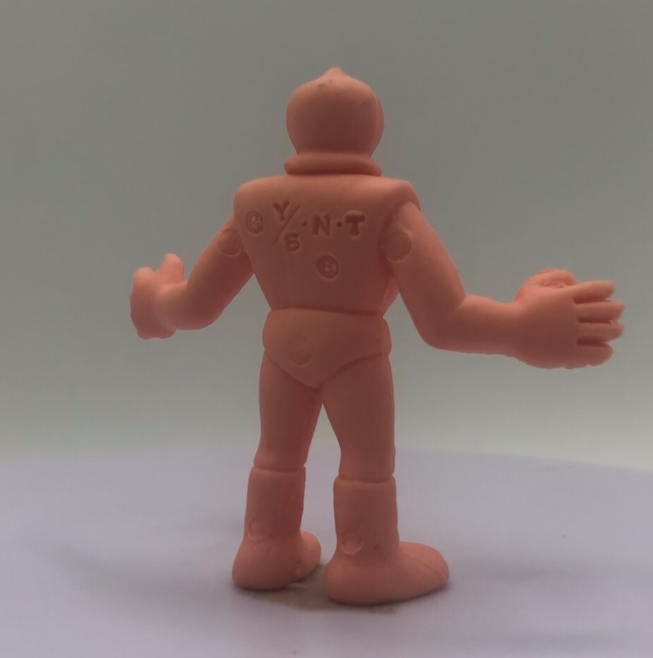 M.U.S.C.L.E. Kinnikuman keshi Copper Bellman Skin Figure Bandai Vintage Japan
