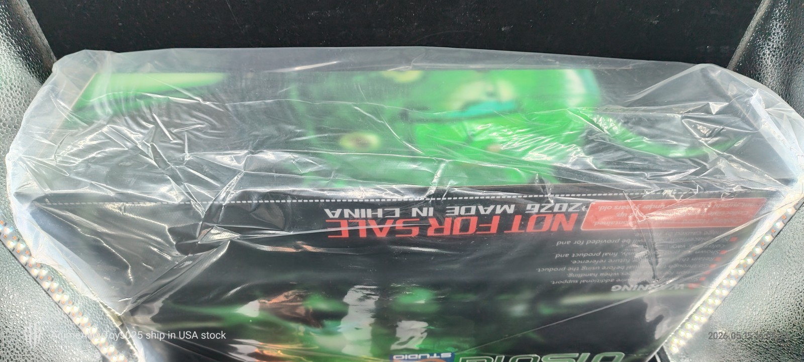 01 Studio Bacteria 01S01G Cell Unicron Transparent Green Version USAship