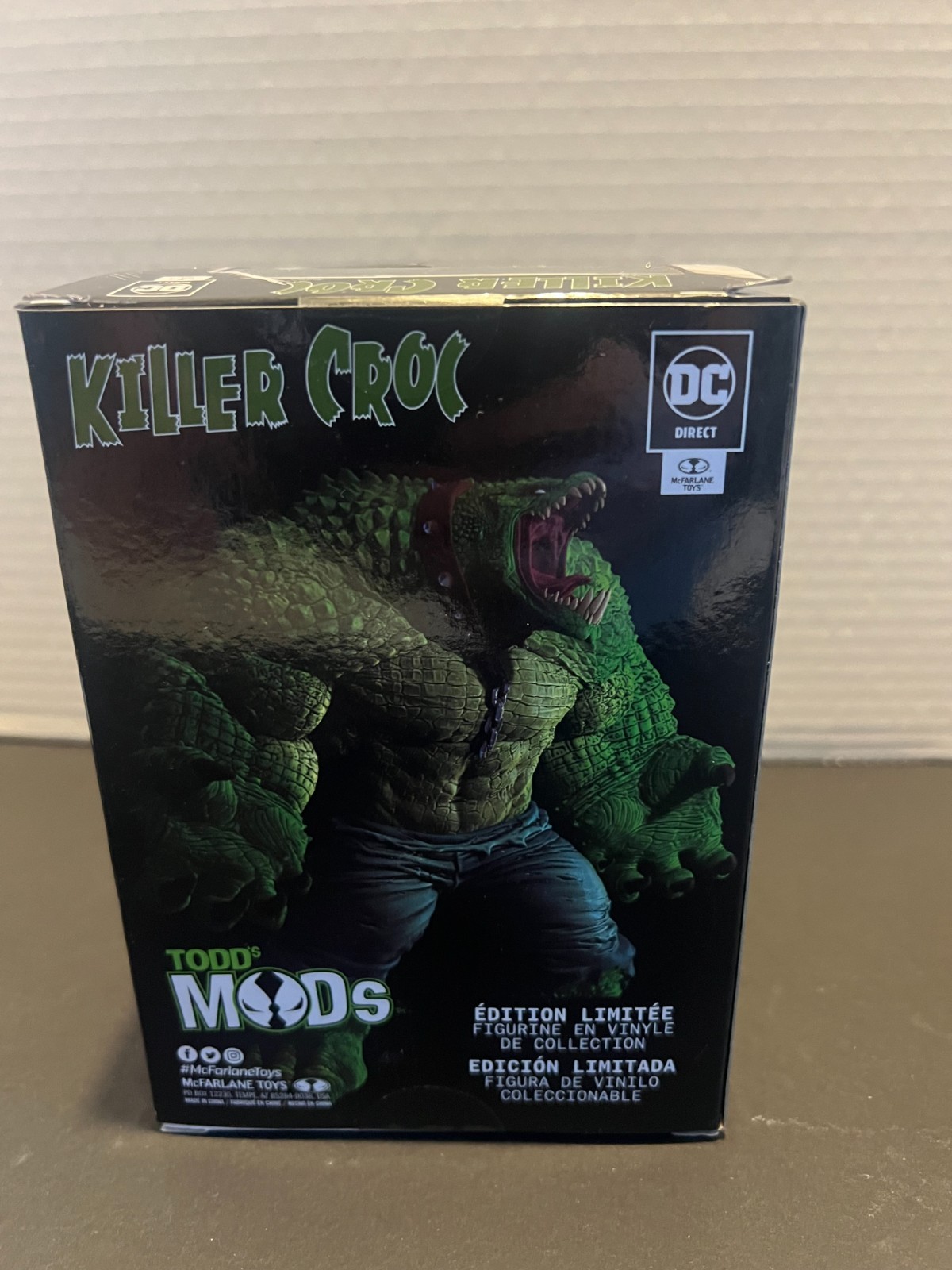 McFarlane Todd’s Mods Killer Croc Limited Edition 4.5” Collector Vinyl Figure