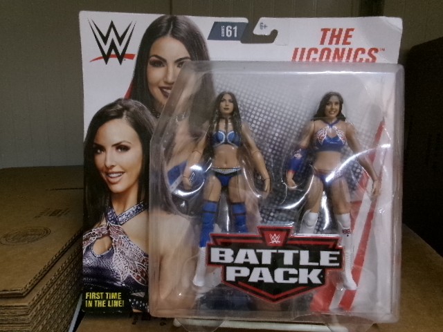 WWE The IIConics new in box Mattel, Very Good Toys And Games