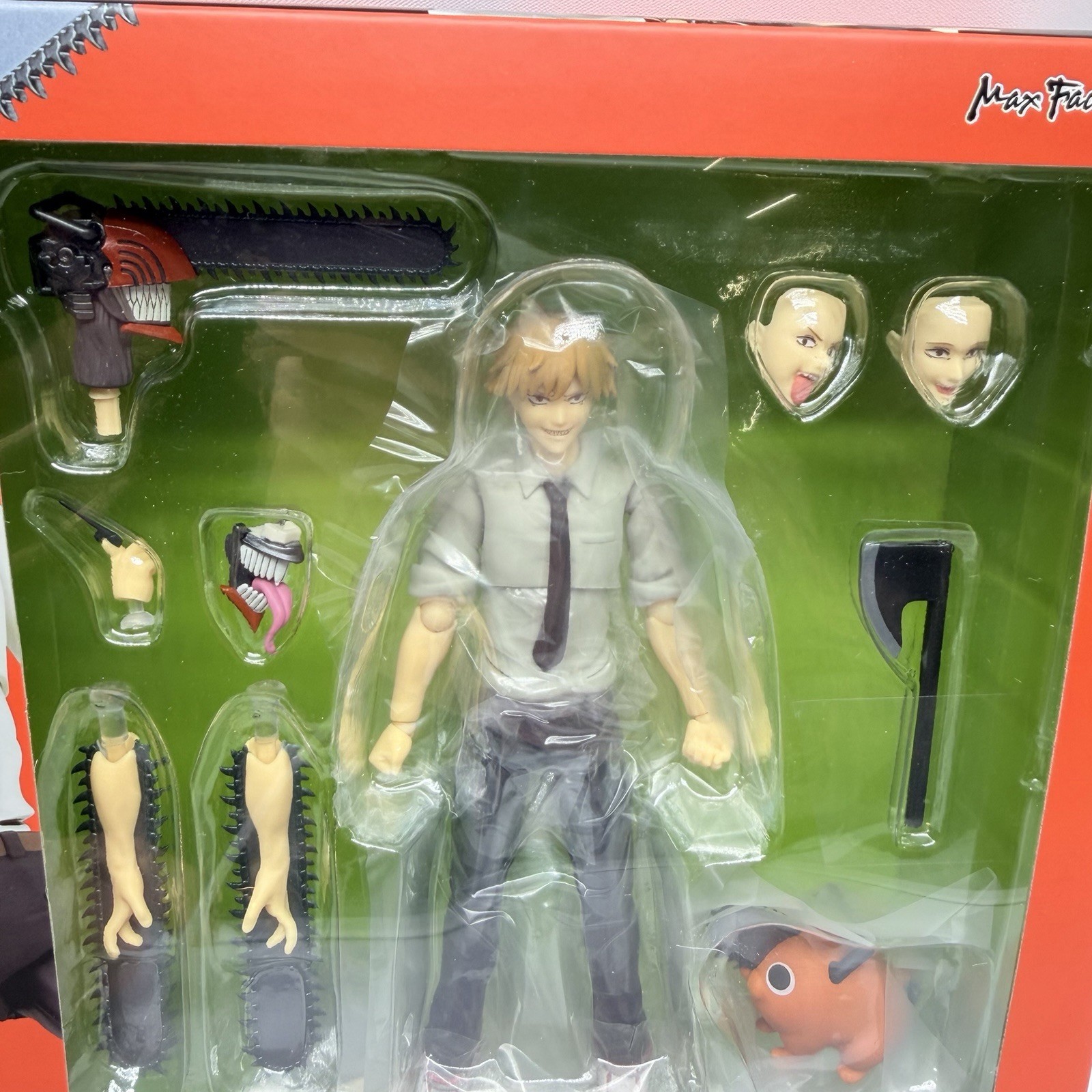 Max Factory Figma Chainsaw Man Denji Action Figure #586 US Seller Box Wear New