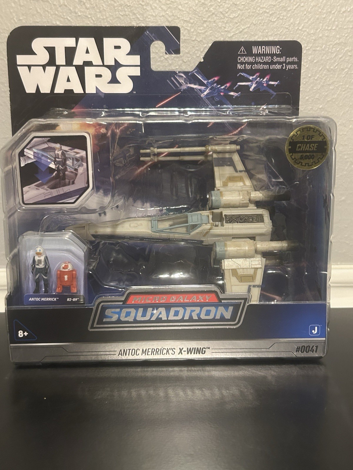 Chase Star Wars Micro Galaxy Squadron Antoc Merrick&rsquo;s X-Wing Merrick 0041 1/5000