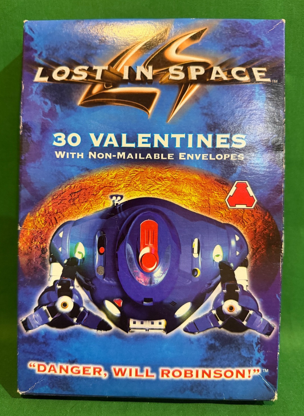 &rsquo;98 Lost in Space Paper Magic Group 10 Different Valentine Cards NEW in BOX BX19