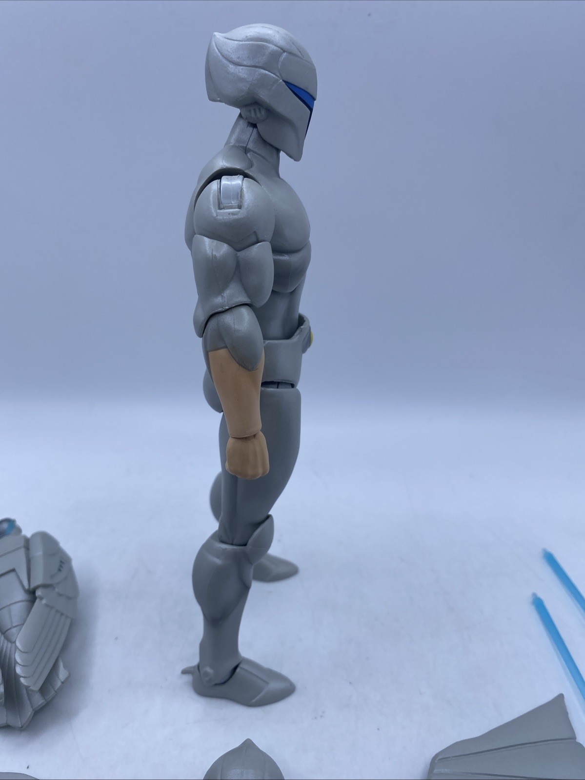 Super7 Ultimates Silverhawks Quicksilver 7&Prime; Action Figure INCOMPLETE