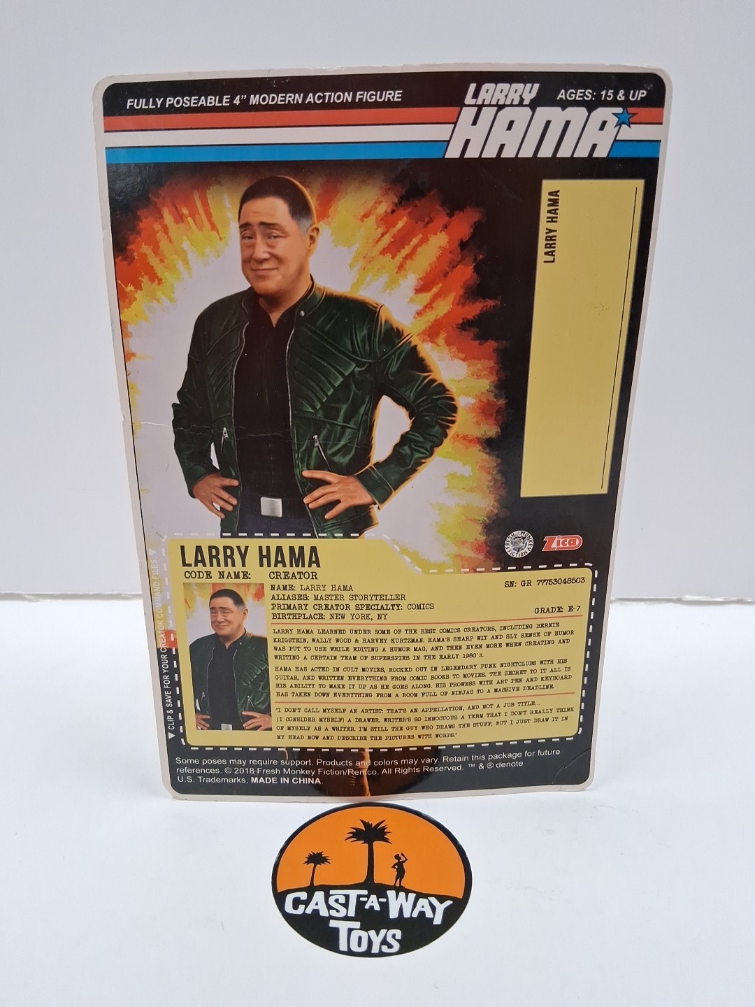 Fresh Monkey Fiction Eagle Force Larry Hama