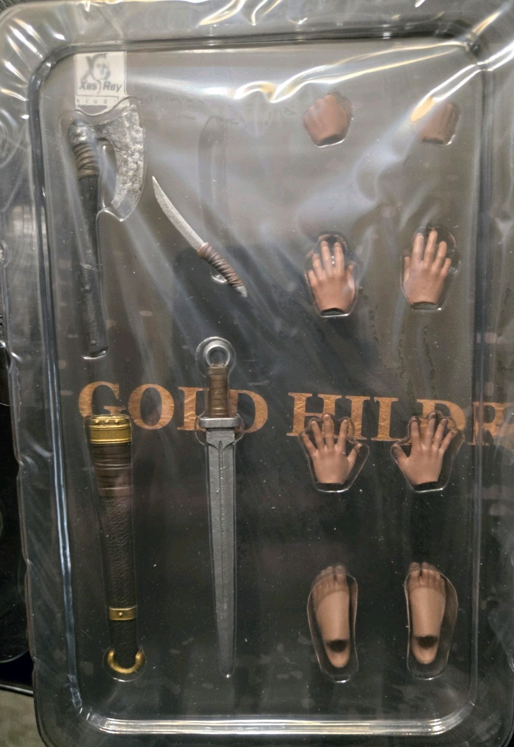 Xesray Studios Combatants 2025 Gold Hildr Figure Event Exclusive New MIB