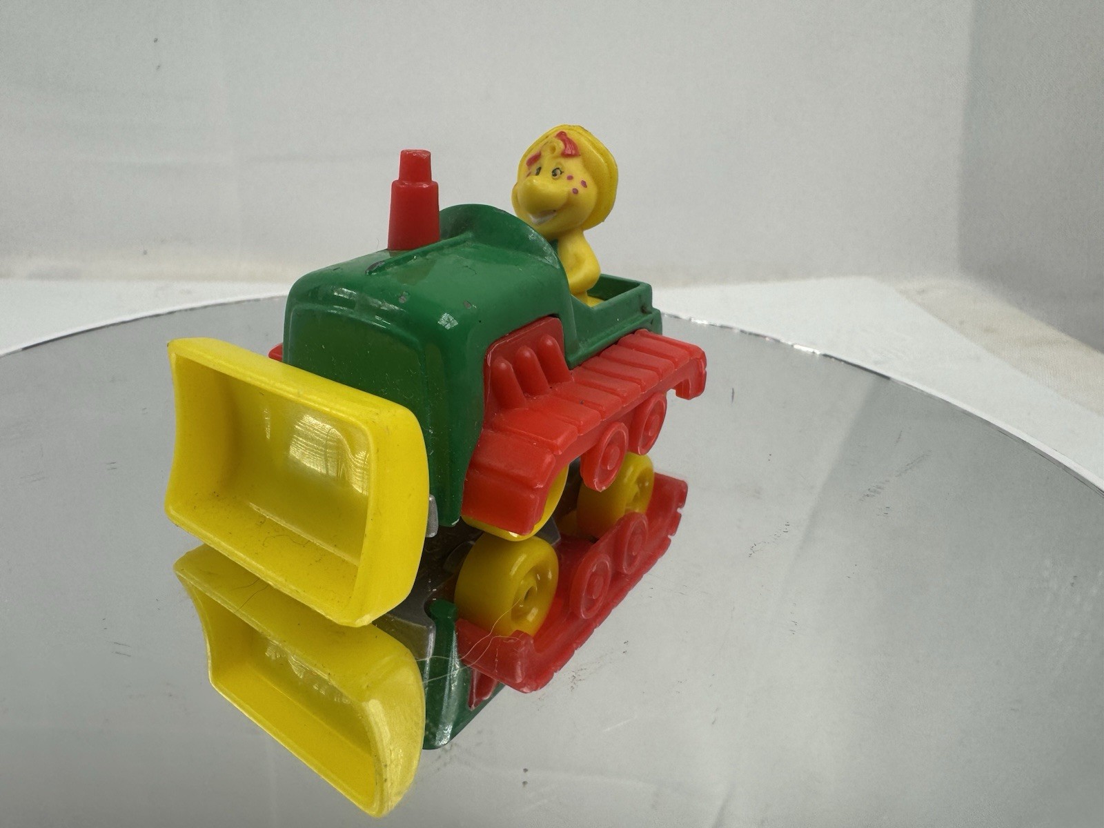 Hasbro BJ DieCast Car Bulldozer the Lyons Group 1997 Vintage Barney Friends
