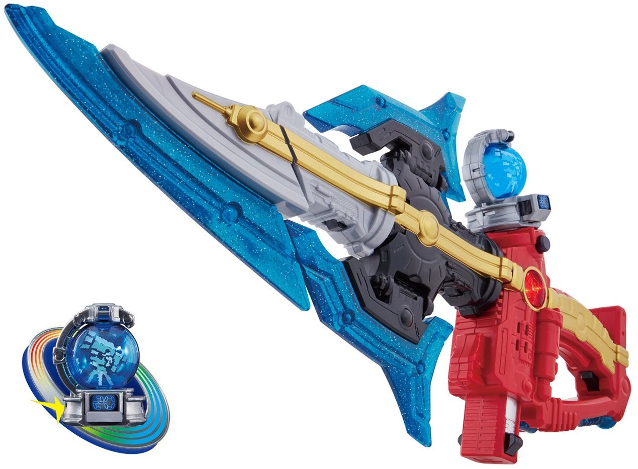 Uchu sentai Kyuranger 9-stage transformation DX Kyusa Weapon
