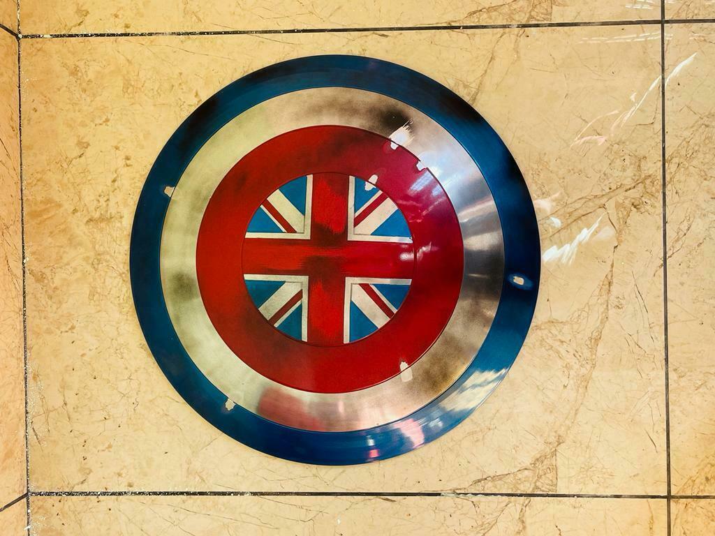 Marvel Damage Design 22 » Captain Carter Metal Prop Screen Replica Shield